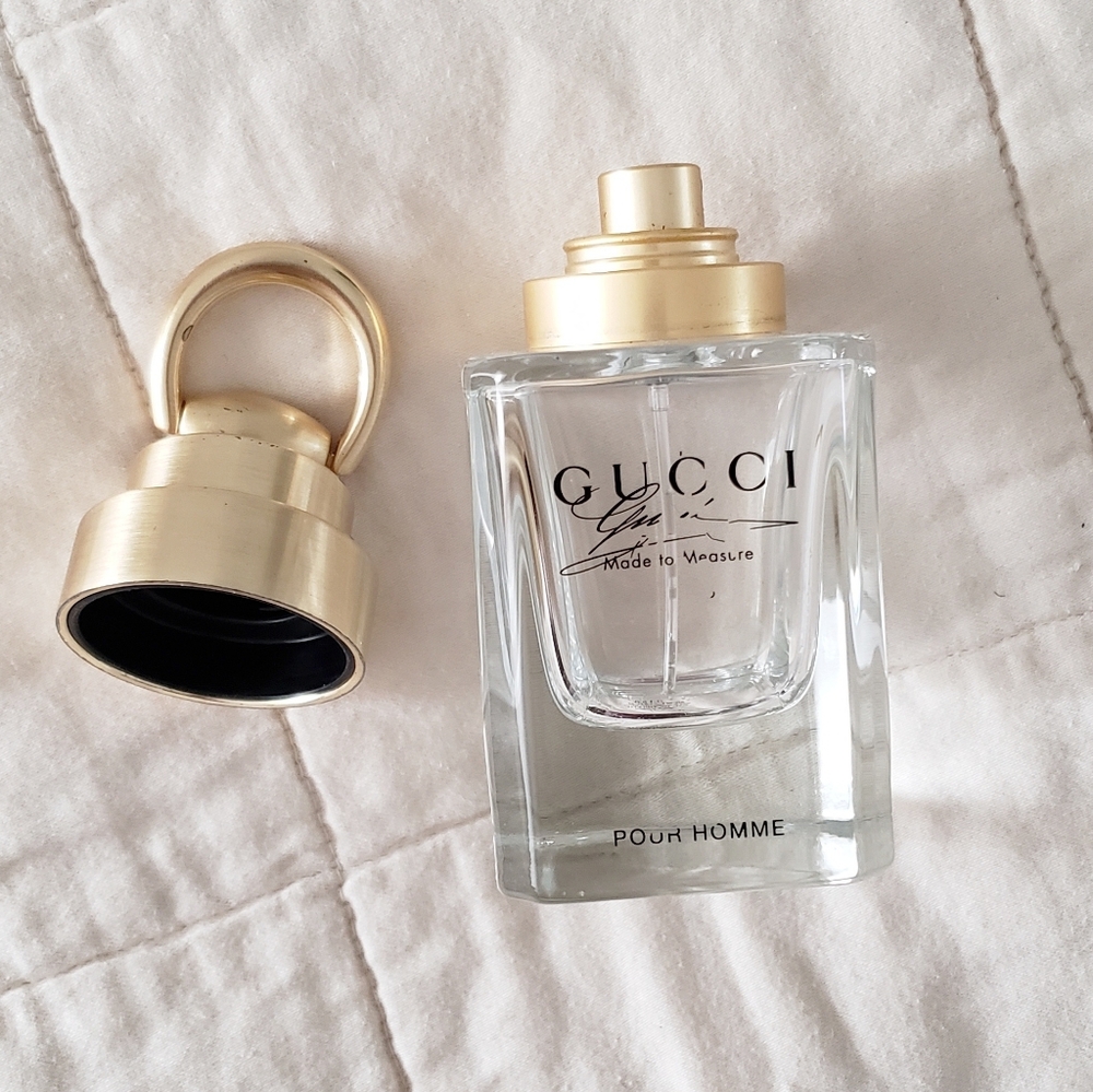 Gucci Made To Measure Cologne Bottle With Cap Empty - Picture 8 of 10